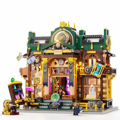 Lumibricks 11012 Steampunk Time Rift Library