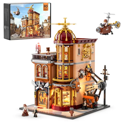 Steampunk Flying Club Lumibricks F9050