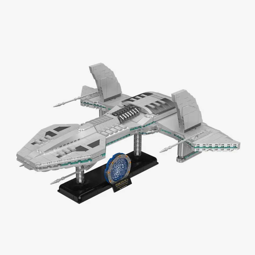 BlueBrixx 109678 Vaisseau d’Asgard de classe O’Neill