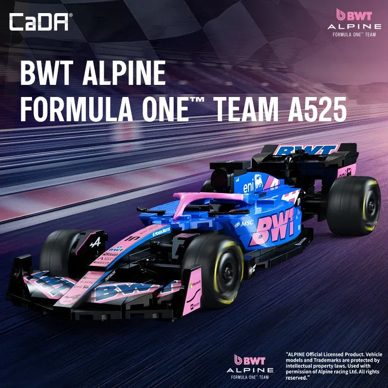 CaDA C55024 1:24 BWT ALPINE FORMULA ONE A525