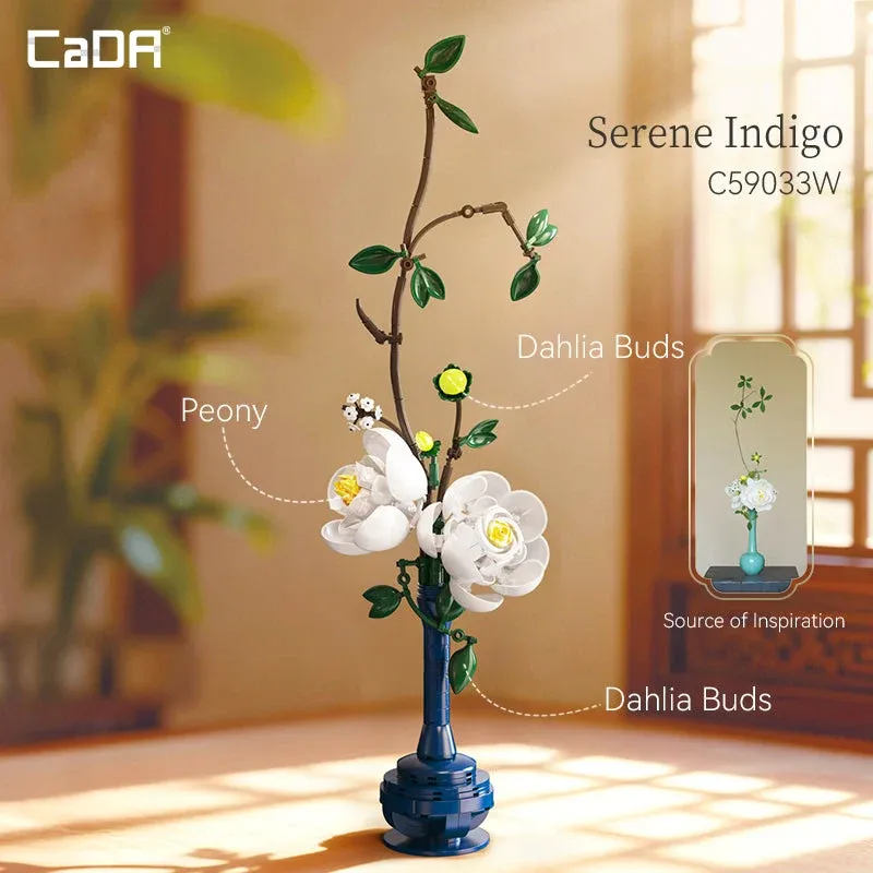 CaDA C59033 ARTIZAN EASTERN FLORAL ART