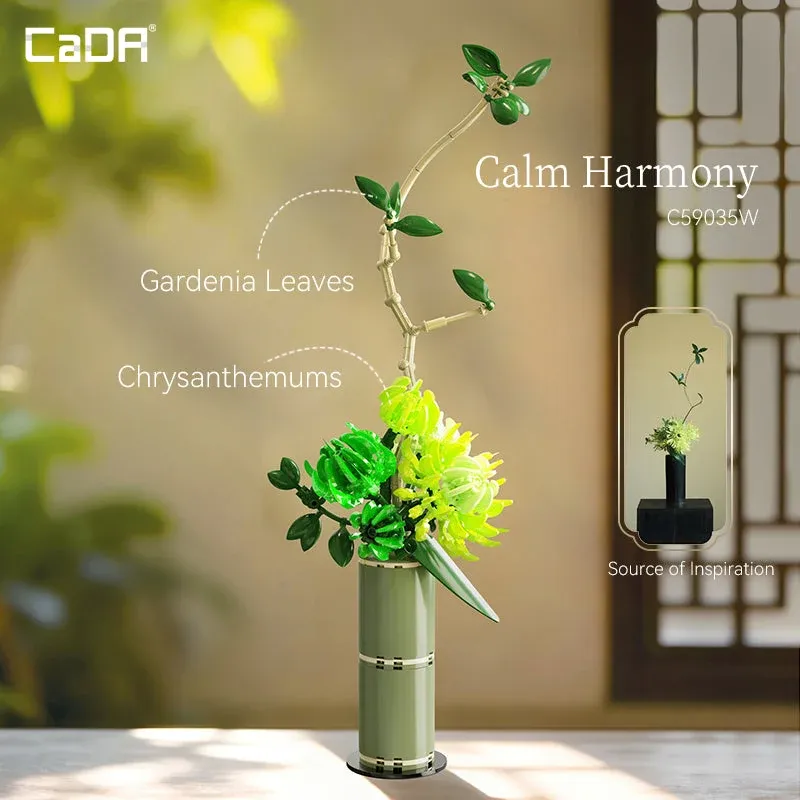 CaDA C59035 ARTIZAN EASTERN FLORAL ART