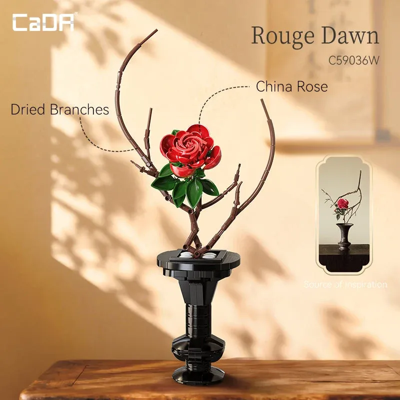 CaDA C59036 ARTIZAN EASTERN FLORAL ART