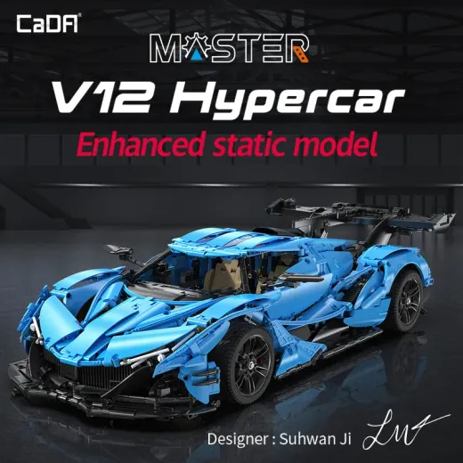 Master 1:8 V12 Hypercar Static Version