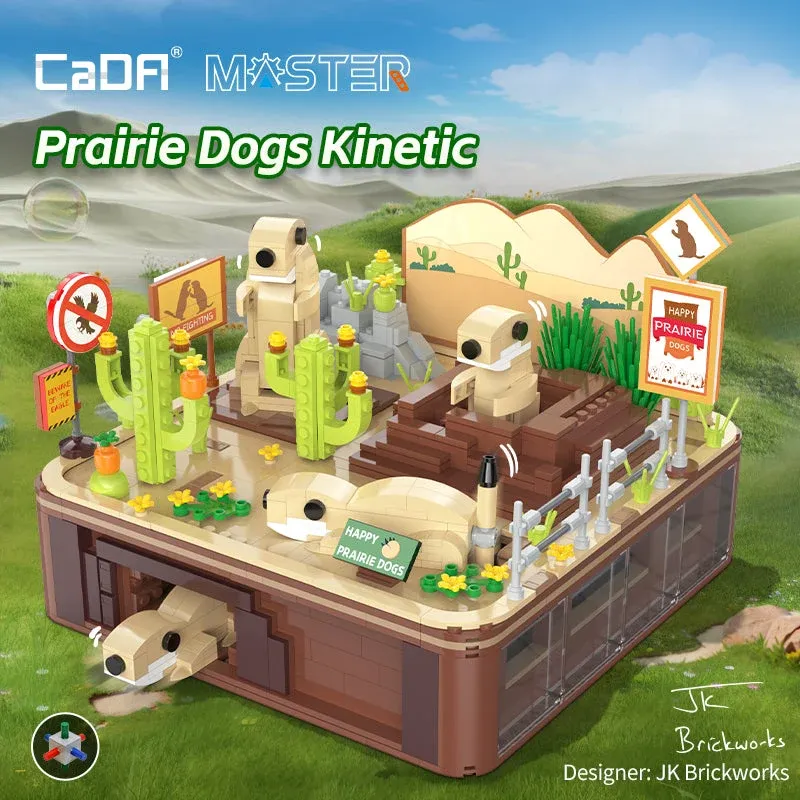 CaDA C71008 Master Steam Series Prairie Dogs Kinetic
