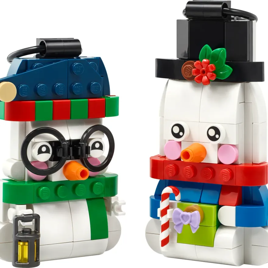 LEGO 40812 Les bonshommes de neige décoratifs