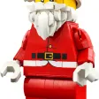 Minifigurine du Père Noël grand format