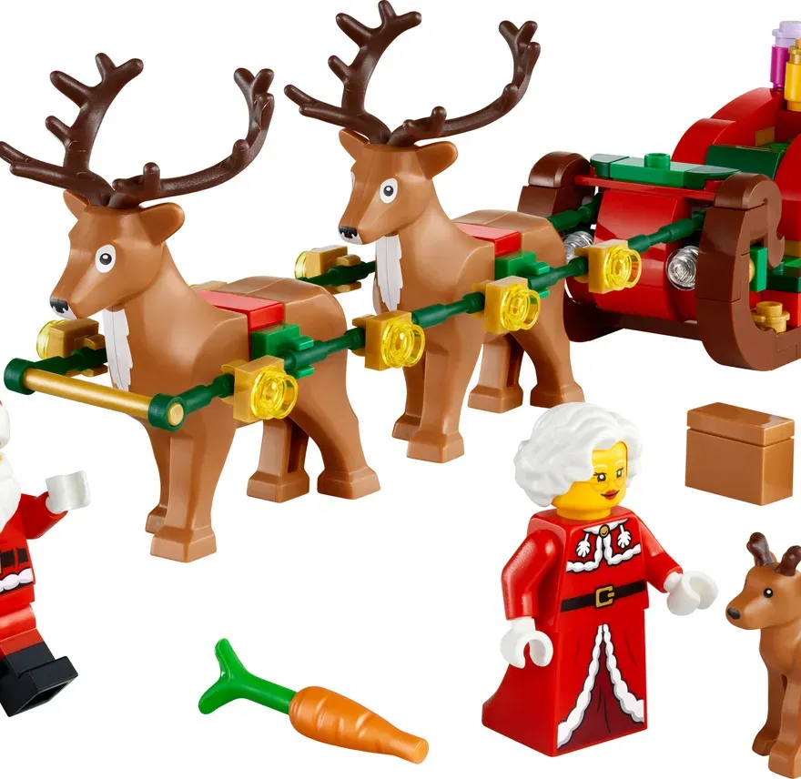 LEGO 40866 L’aventure en traîneau du Père Noël
