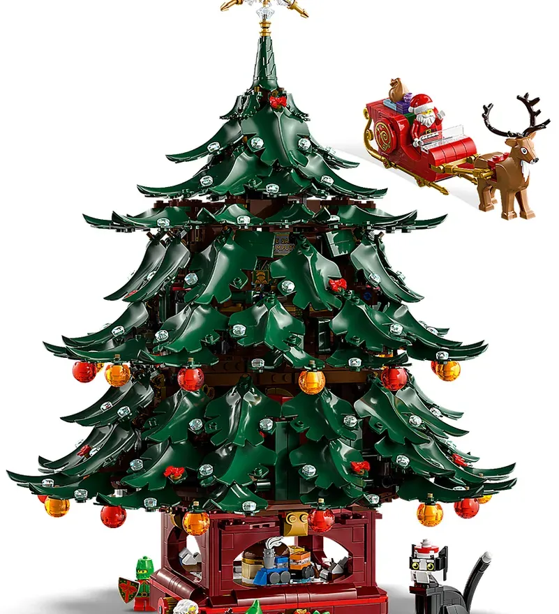 LEGO 41843 Sapin de Noël à construire en famille