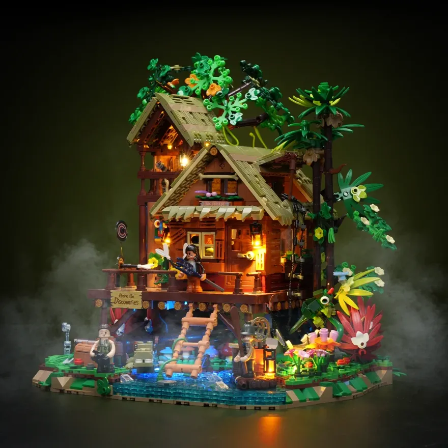 Lumibricks 10015 Misty Forest Cabin