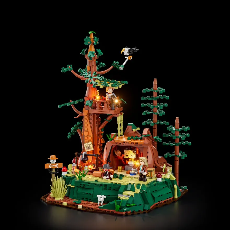 Lumibricks 14012 Sequoia Bandit Camp
