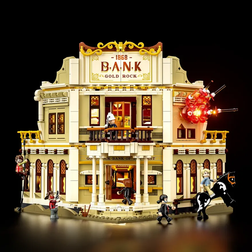 Lumibricks 14013 Western Bank Heist