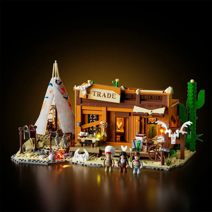 Lumibricks 14018 Western Fur Trading Post