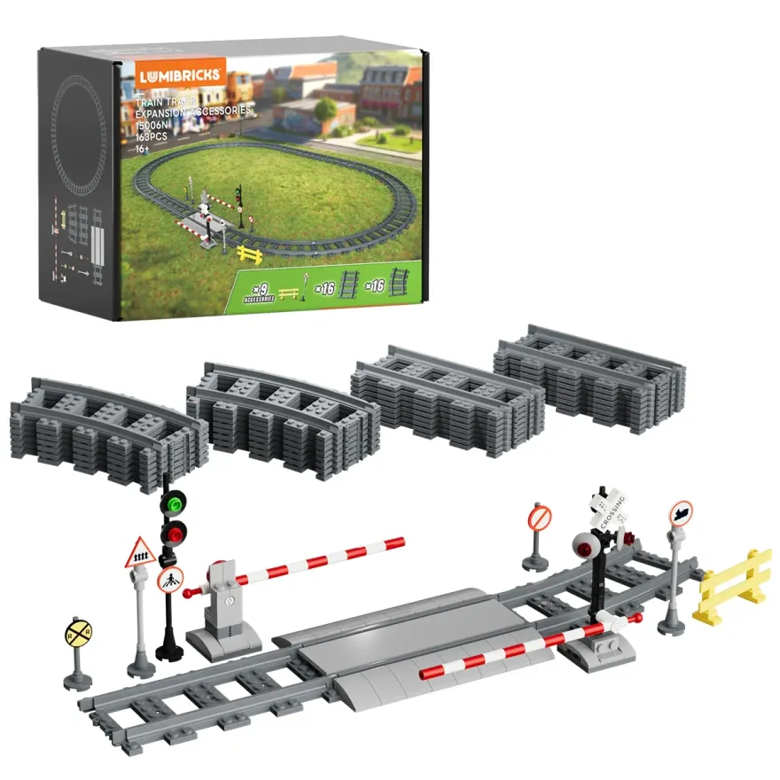 Lumibricks 15006 Train Track Expansion Accessories