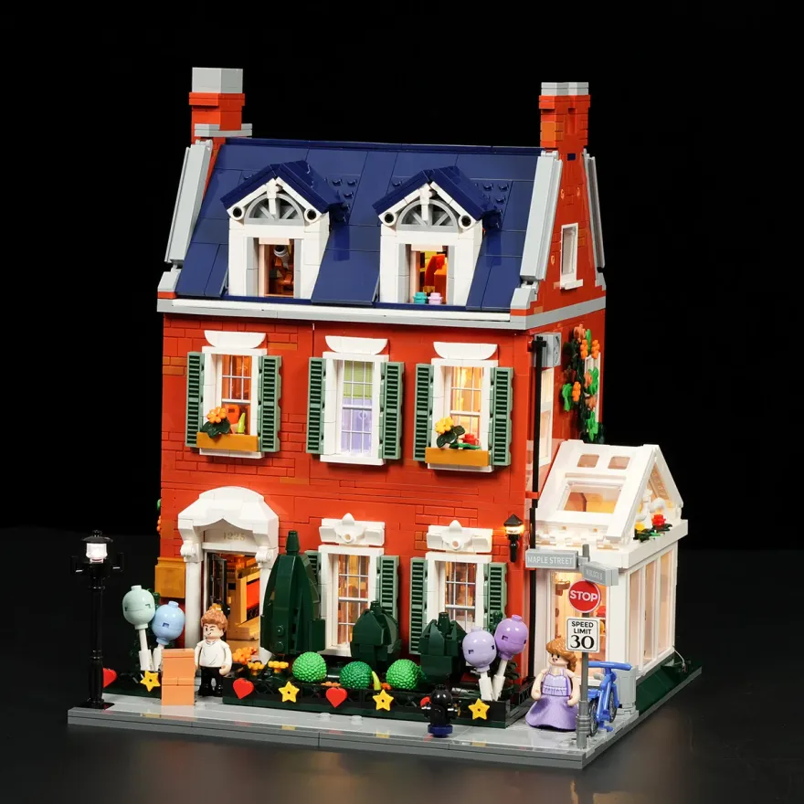Lumibricks 15009 Redbrick Row House