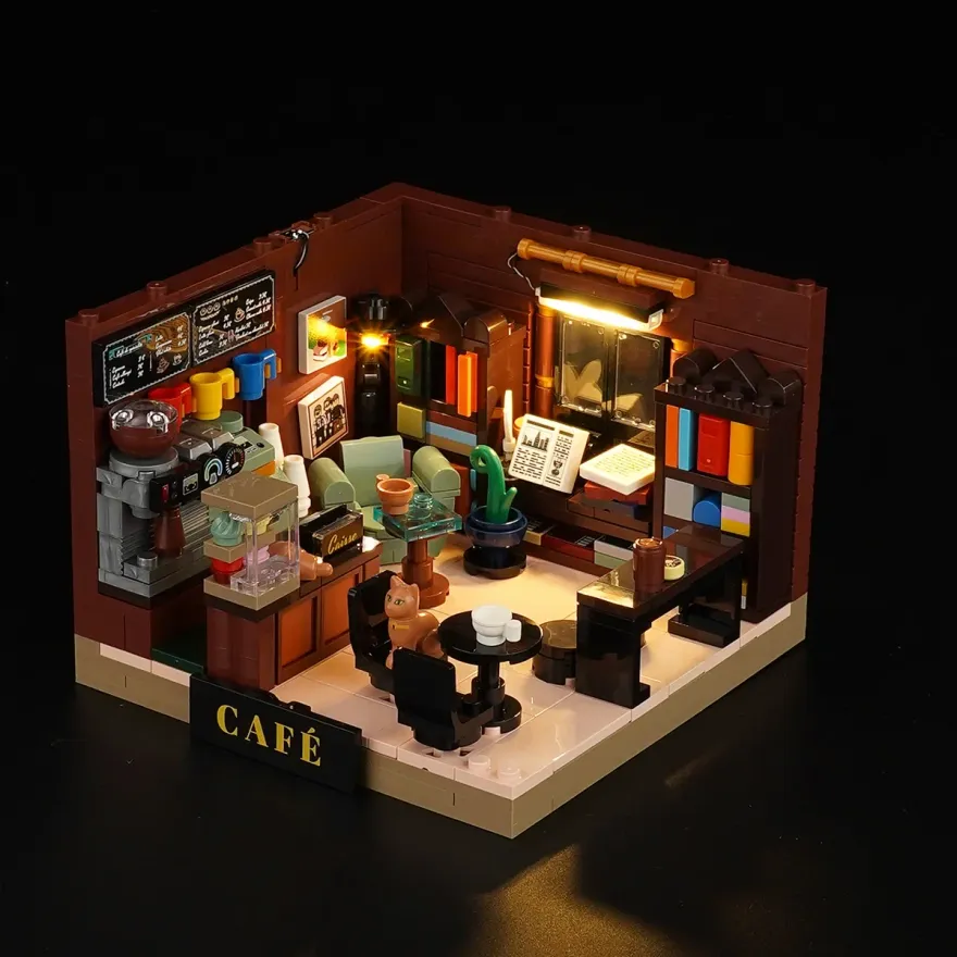 Lumibricks 15018 Book-Cafe Box