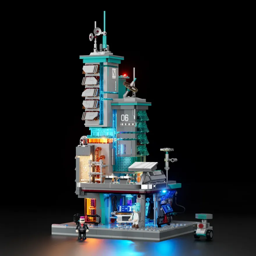 Lumibricks 17010 Neon Tech Station