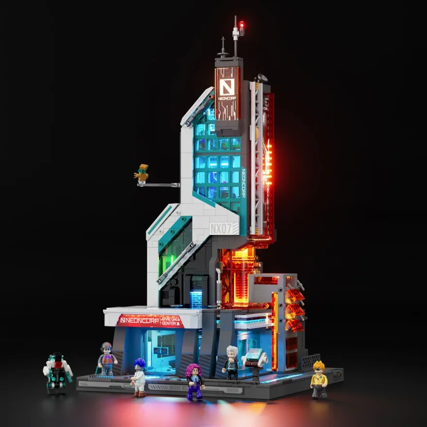 Lumibricks 17011 Neon Tech Tower