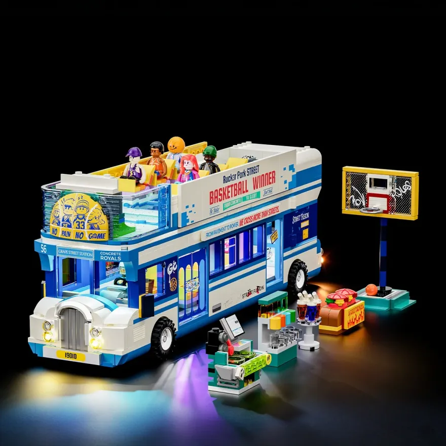 Lumibricks 19010 Streetball Tour Bus