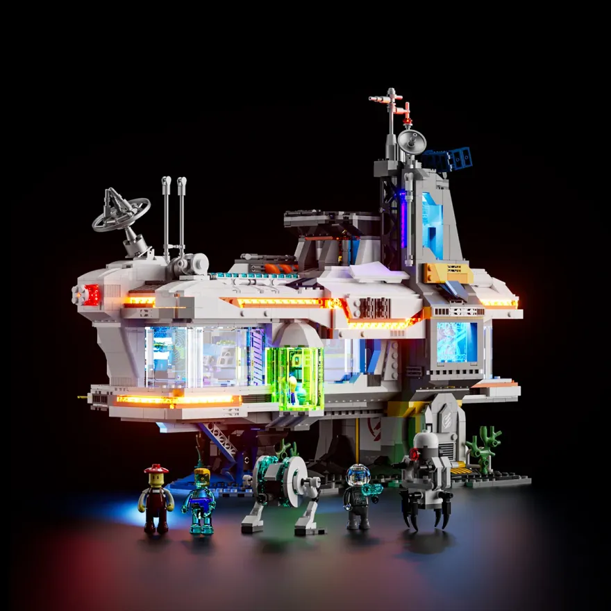 Lumibricks 20007 Alien Frontier: Bounty Hub