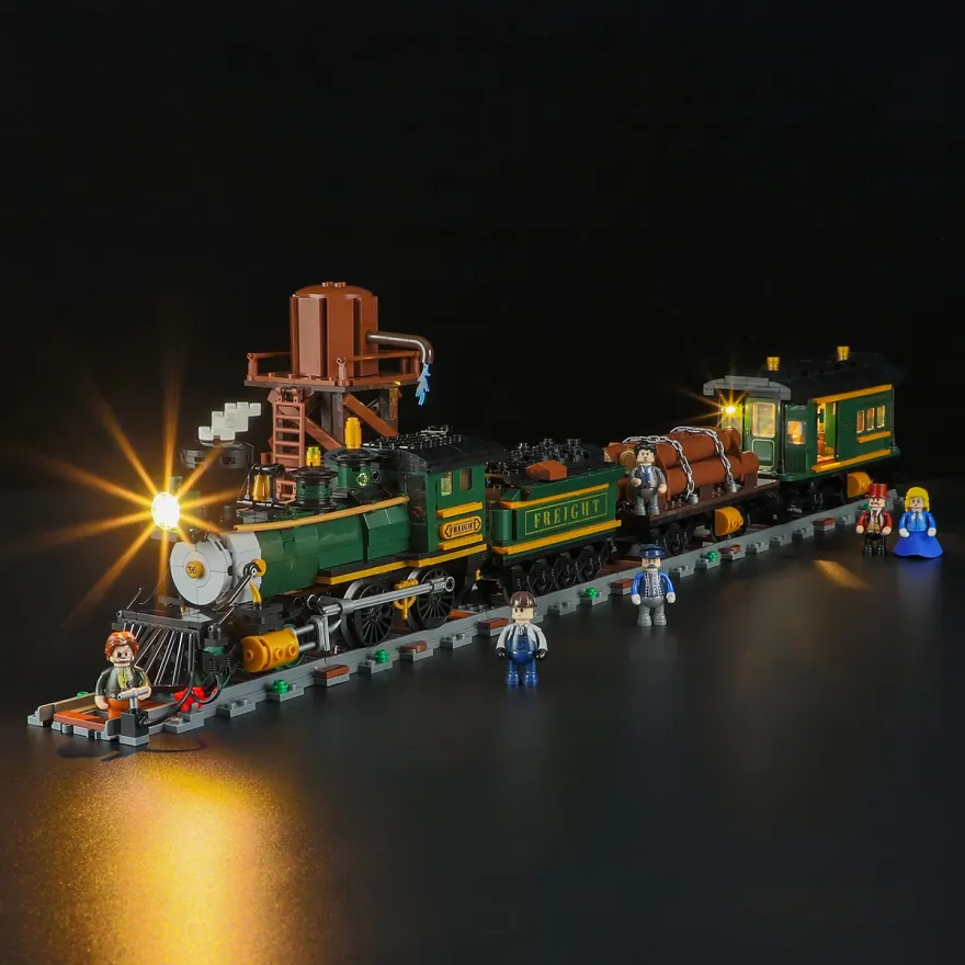 Lumibricks F9036 Western Freight Train