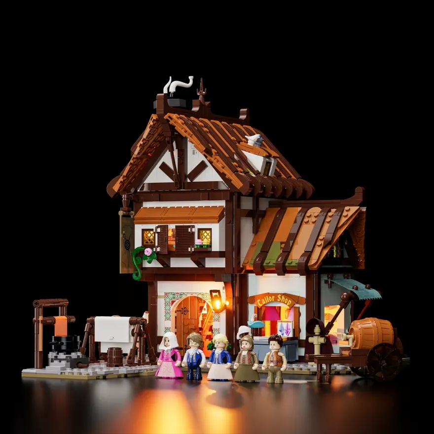 Lumibricks F9038 Medieval Tailor Shop