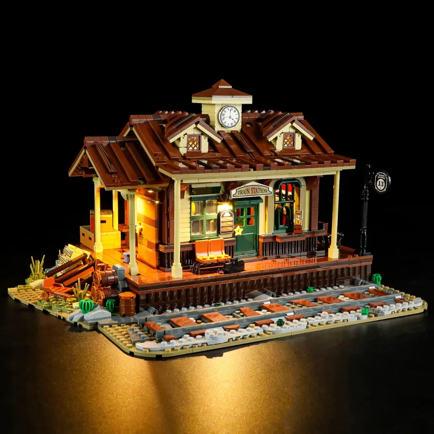 Lumibricks F9039 West Train Station