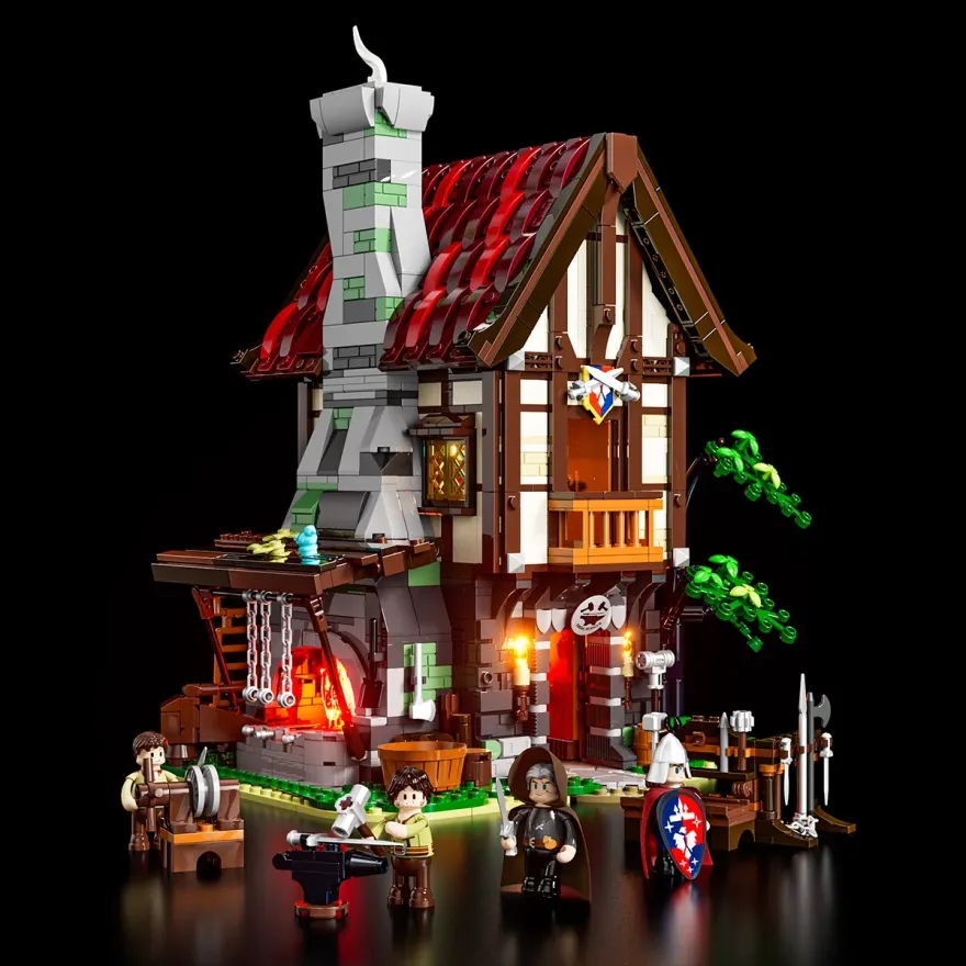 Lumibricks F9040 Forge House