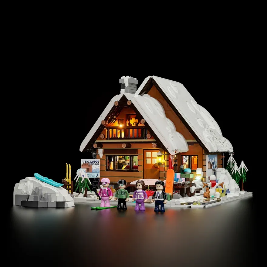Lumibricks F9041 Ski Lodge