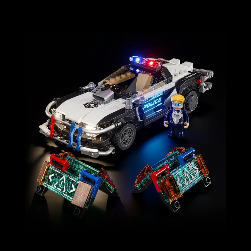 Lumibricks F9043 Police Patrol Car