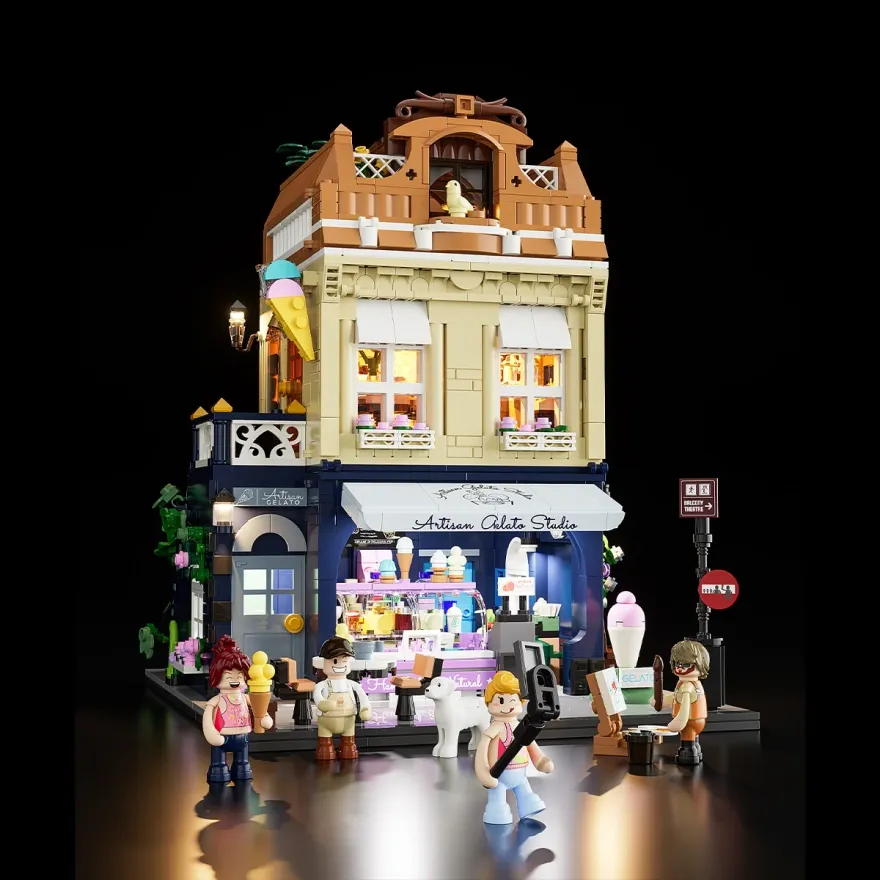 Lumibricks F9078 Gelato Store