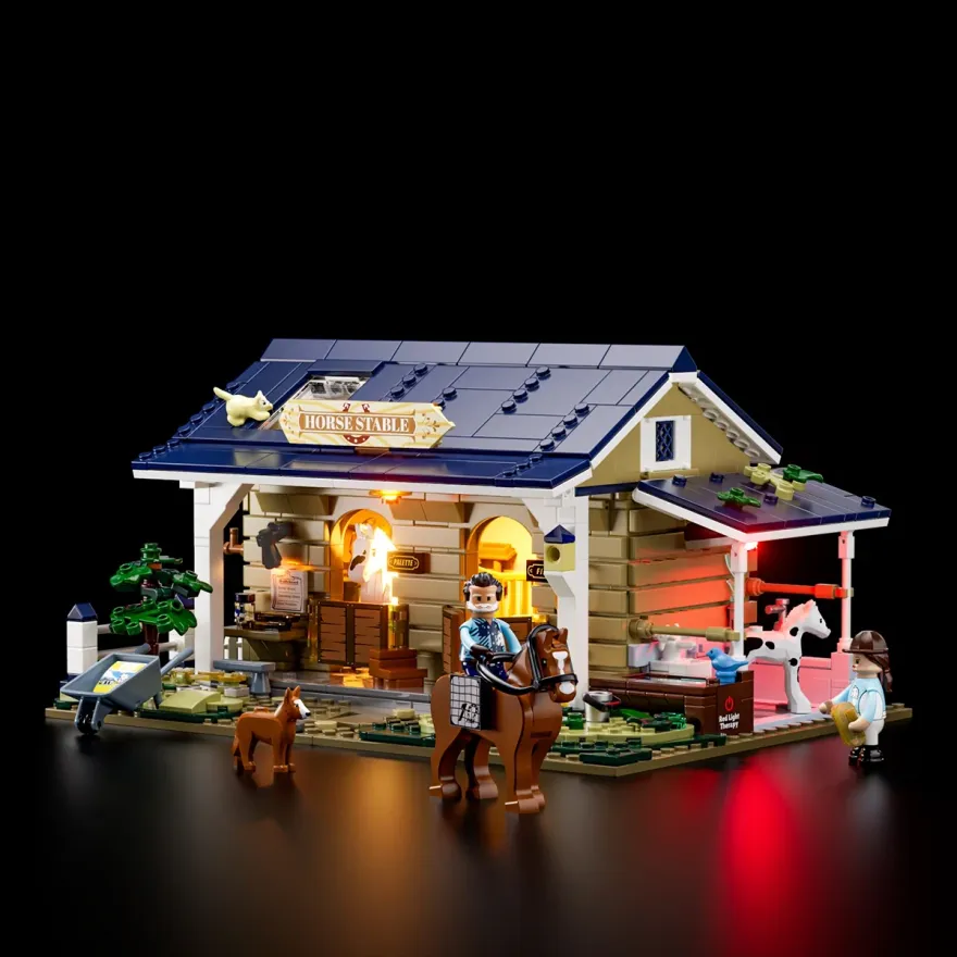 Lumibricks F9080 Horse Stable