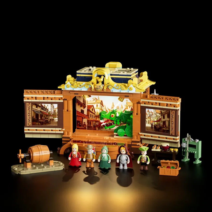 Lumibricks L9063 Medieval Troupe Carriage