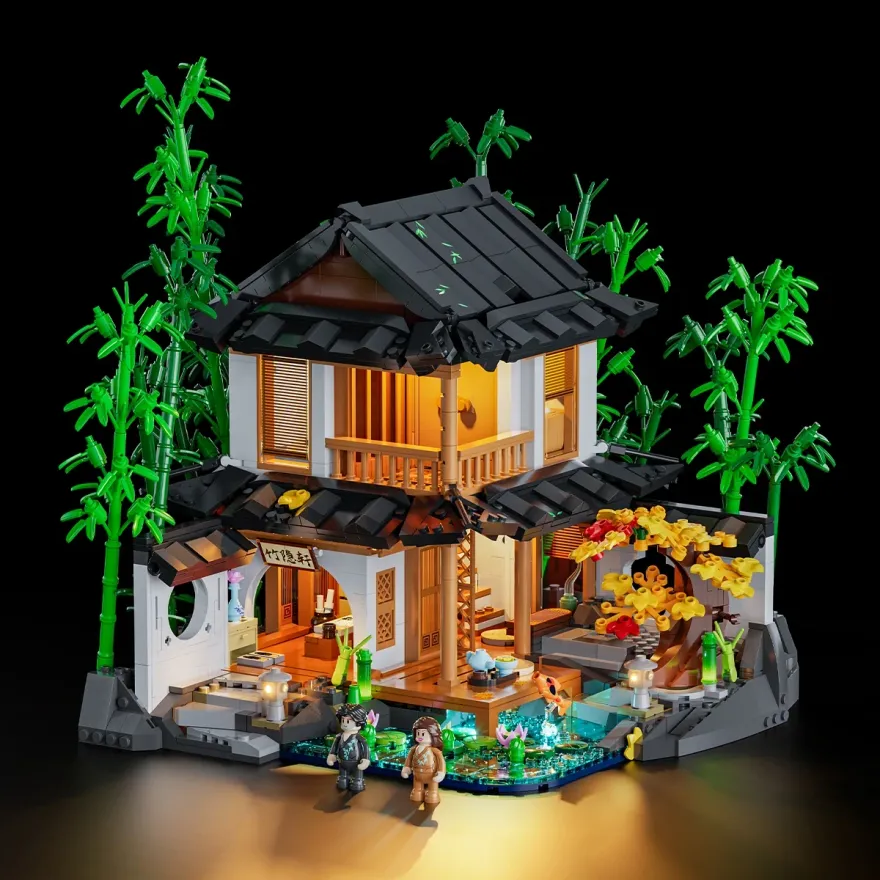 Lumibricks L9075 Bamboo House