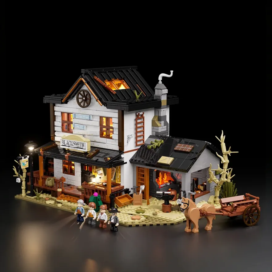 Lumibricks L9089 Old West Blacksmith