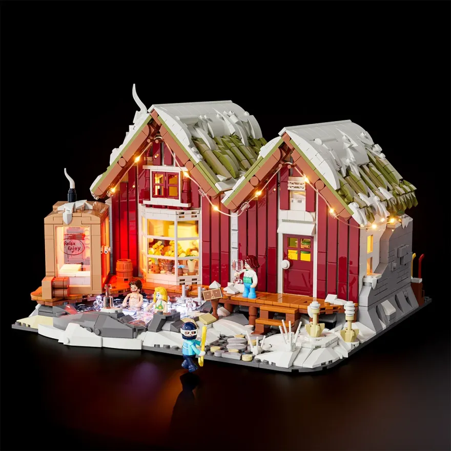 Lumibricks L9096 Spa Cabin