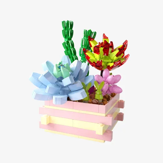 Succulent Garden Something Blue