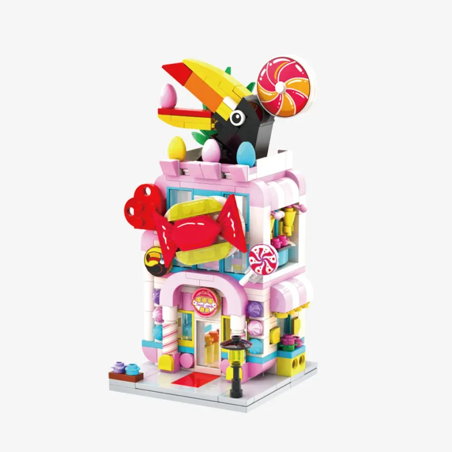 Pantasy 56004 Food Street Series Candy Shop