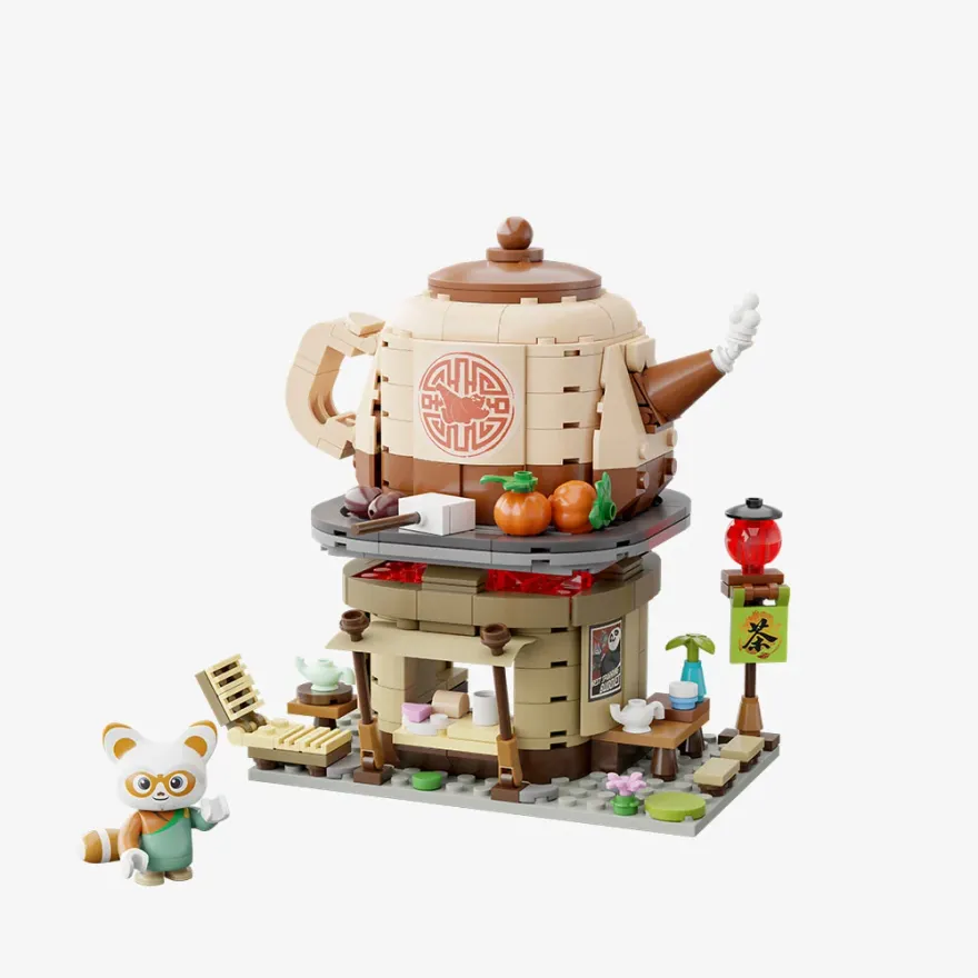 Pantasy 86507 Pantasy X Kung Fu Panda Mini Street View- Shifu's Tea Stall
