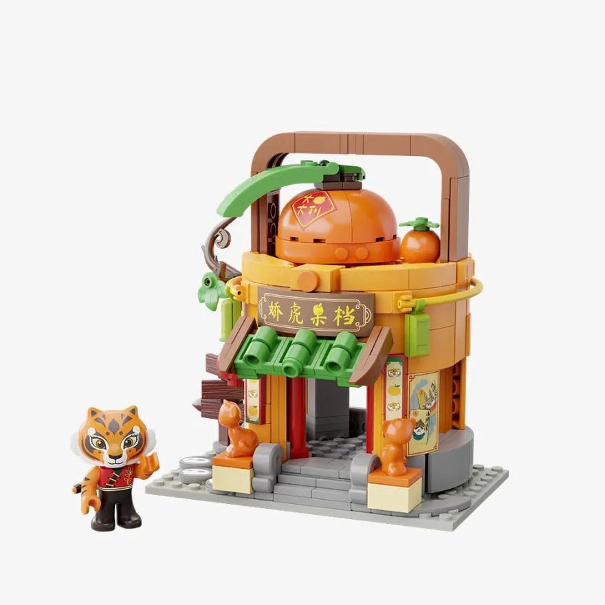 Pantasy 86508 Pantasy X Kung Fu Panda Mini Street View- Tigress's Fruit Store